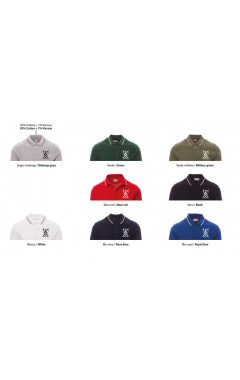 Polo Italia vari colori con...